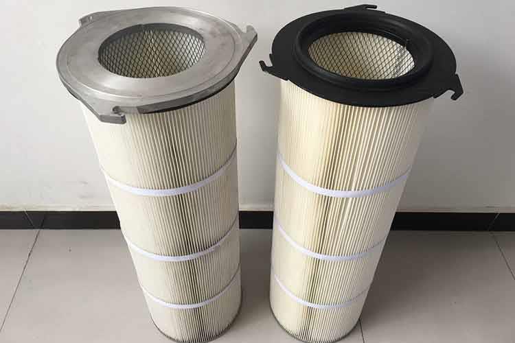 濾筒不僅採用敞開式折摺設計，還採用了優異的強度聚酯纖維